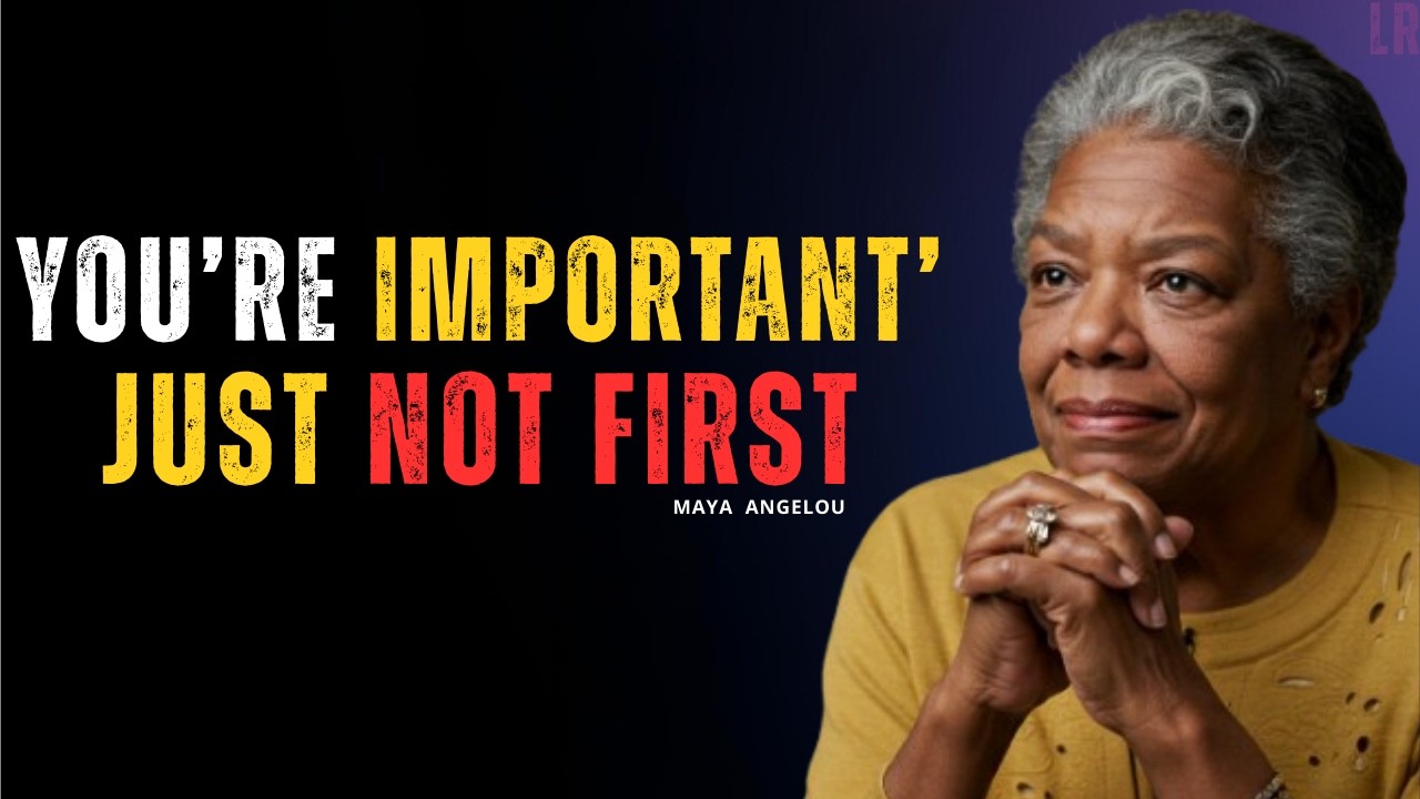 You’re Trusted — But Rarely Prioritized | MAYA ANGELOU