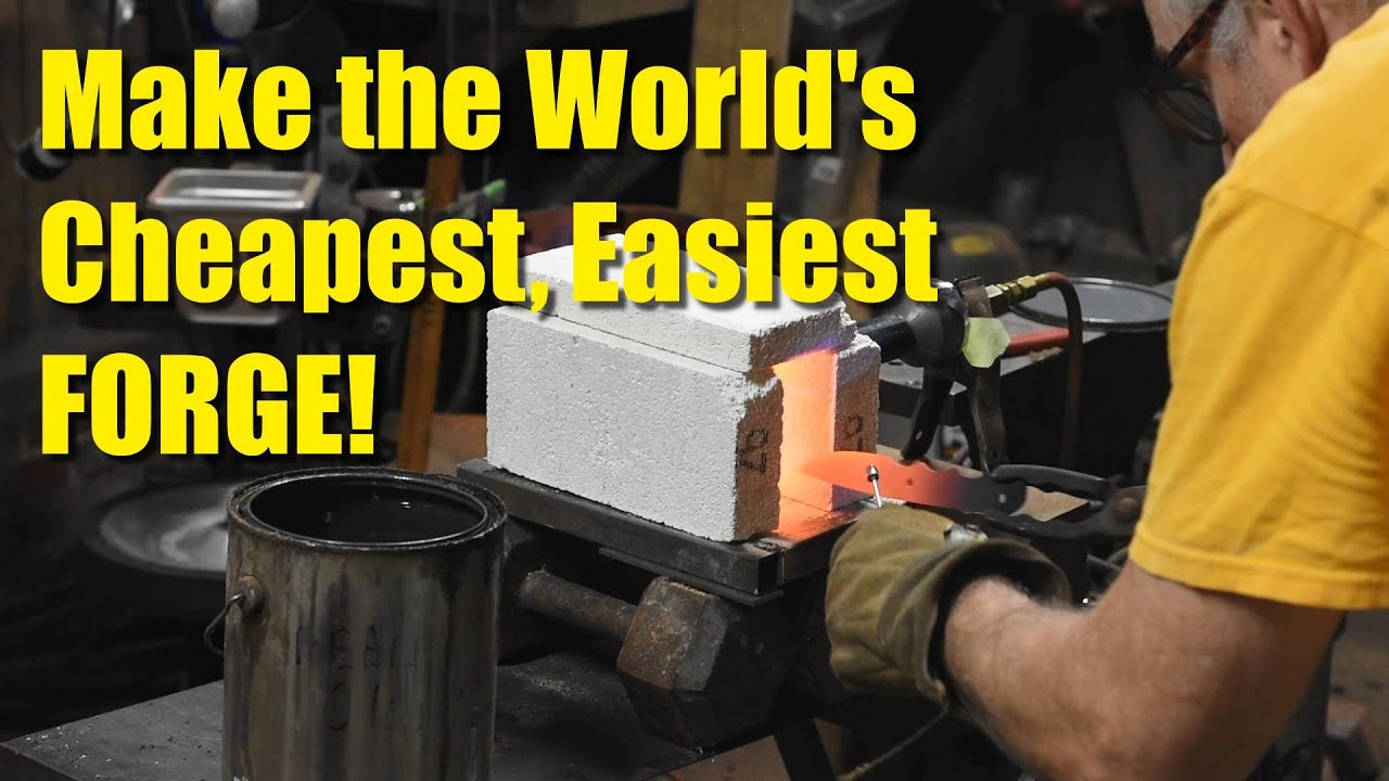 World's Easiest, Cheapest Forge!