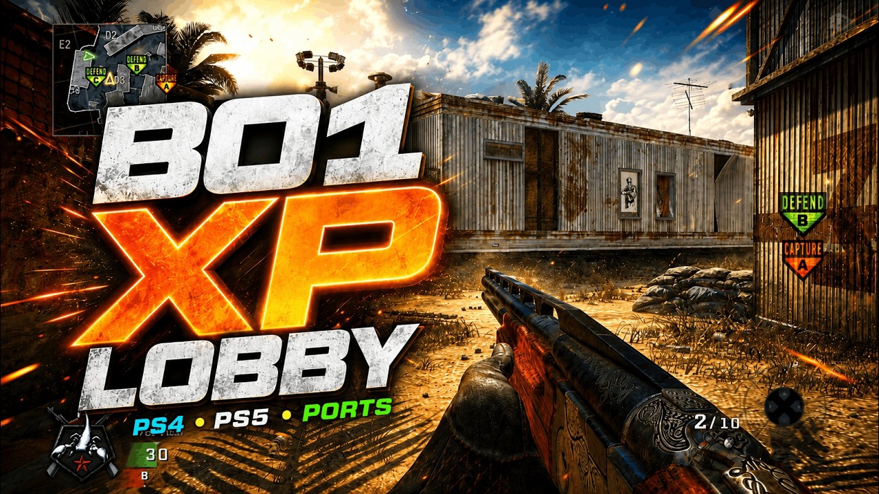 HOSTING BO1 XP LOBBY PS4?PS5 PORT