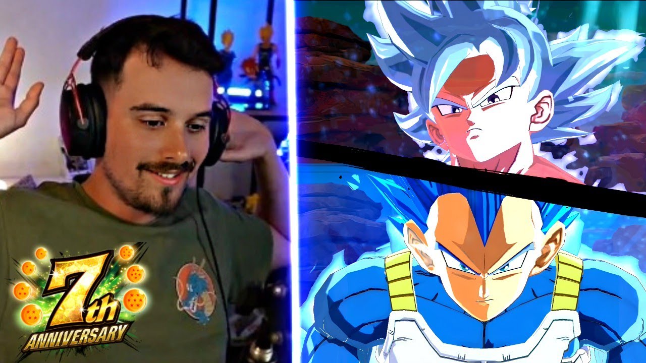 RÉACT CUTSCENE ÉVÉNEMENT SPÉCIAL 7 ANS ! [DB LEGENDS]
