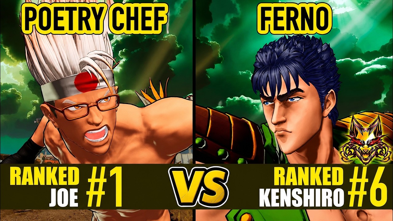 FF COTW &mdash; POETRY CHEF (№1 в рейтинге, Joe) против FERNO (№6 в рейтинге, Kenshiro) &mdash; Геймплей высо...