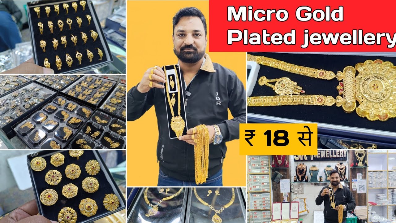 Trending Micro Gold Plated Jewellery | Bridal Wedding Forming & Artificial Jewellery Wholesale Delhi