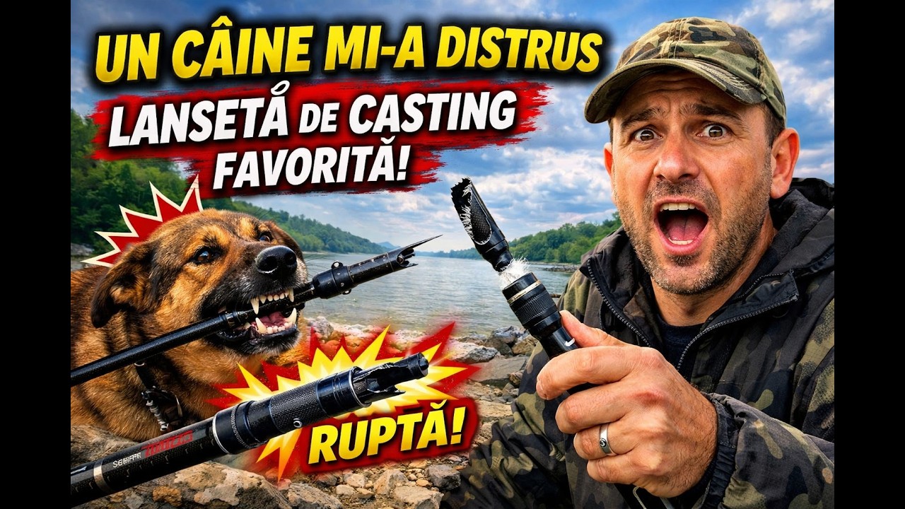 CUM AM REPARAT O LANSETĂ ROASĂ DE UN CÂINE LA MALUL DUNĂRII
