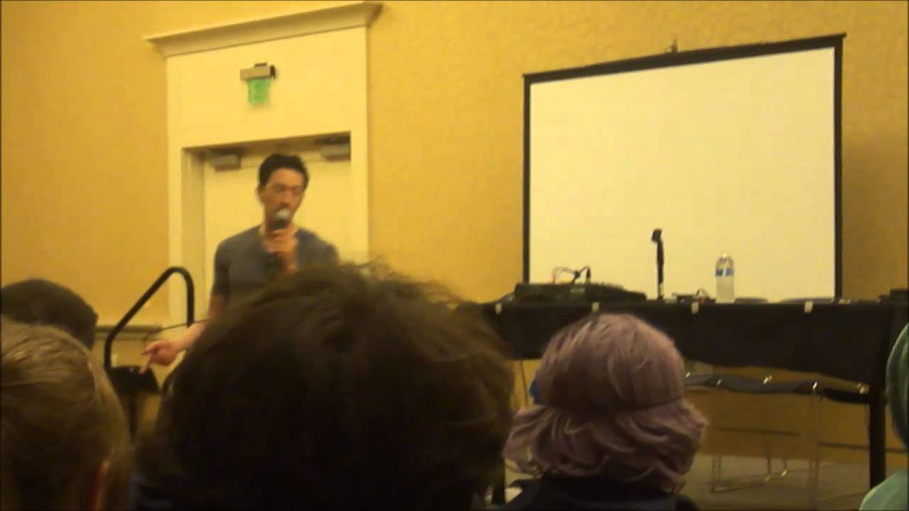 Todd and his phone at Kumoricon 2013