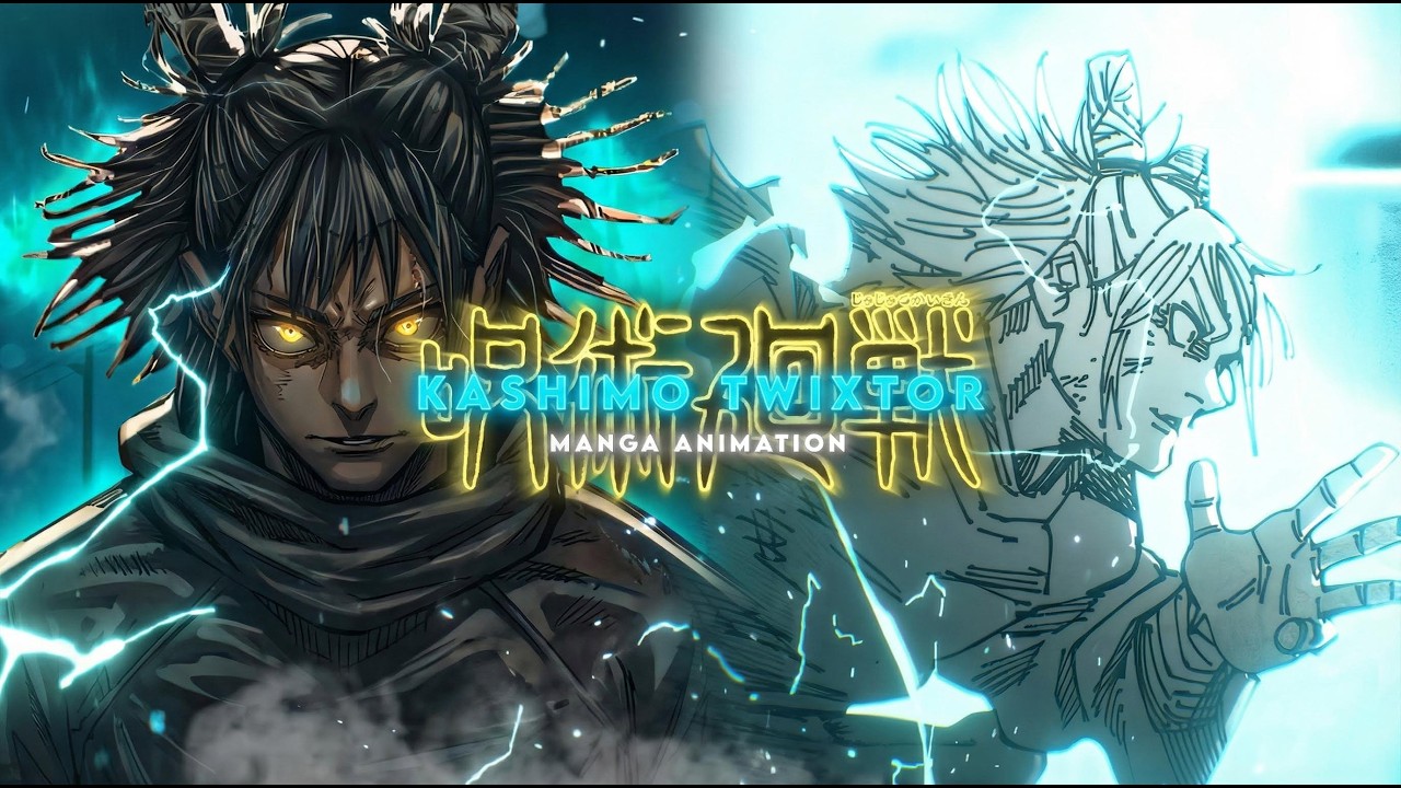 Kashimo Hajime Manga Animation Twixtor Clips | Jujutsu Kaisen