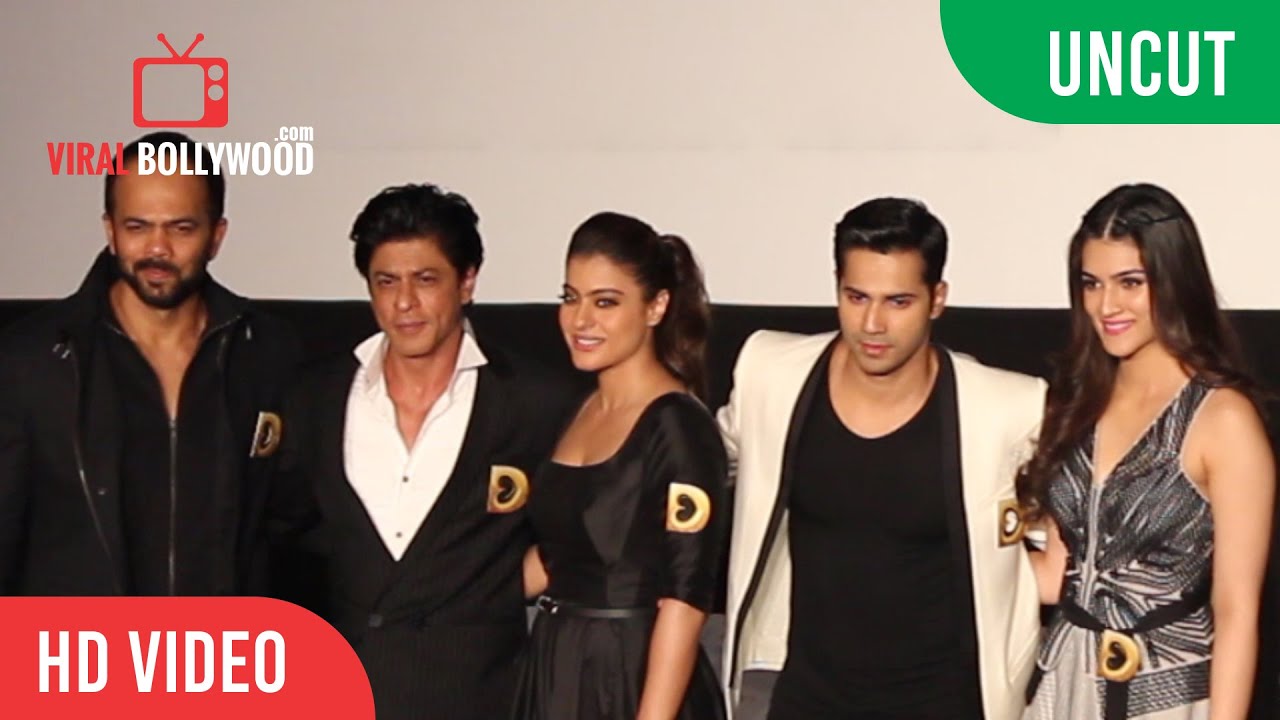 UNCUT - Dilwale Trailer Launch | Shah Rukh Khan | Kajol | Varun Dhawan | Kriti Sanon