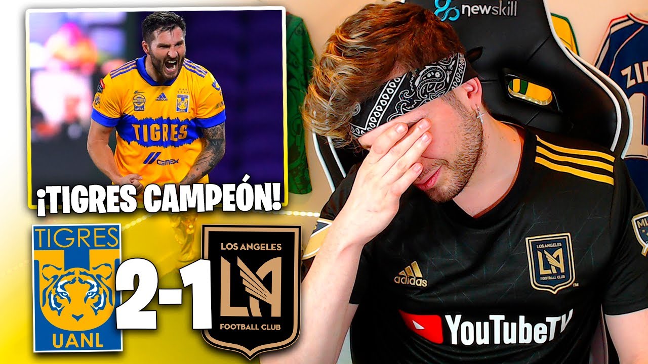 REACCIONANDO al TIGRES 2-1 LOS ÁNGELES FC | Final CONCACAF 2020