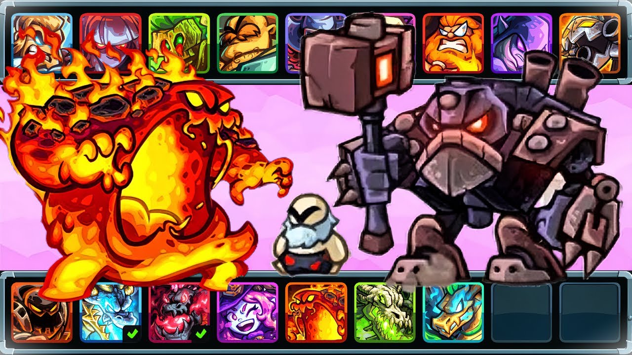 Which hero can defeat【Darksteel Guardian】？ Kingdom Rush 5 Alliance 王國保衛戰5：同盟 什麼英雄可以打敗 Battles 2