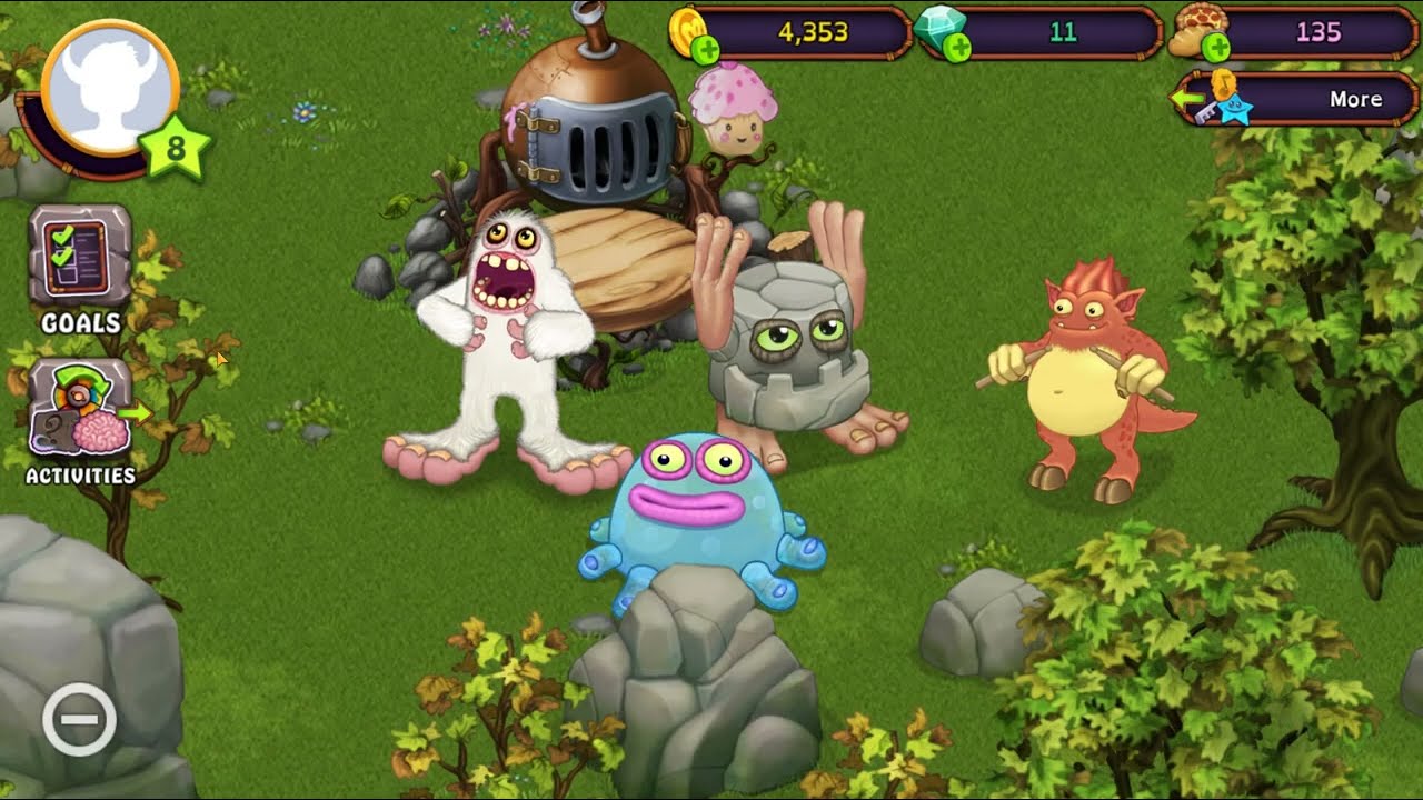 Starting a New Free to Play My Singing Monsters Account