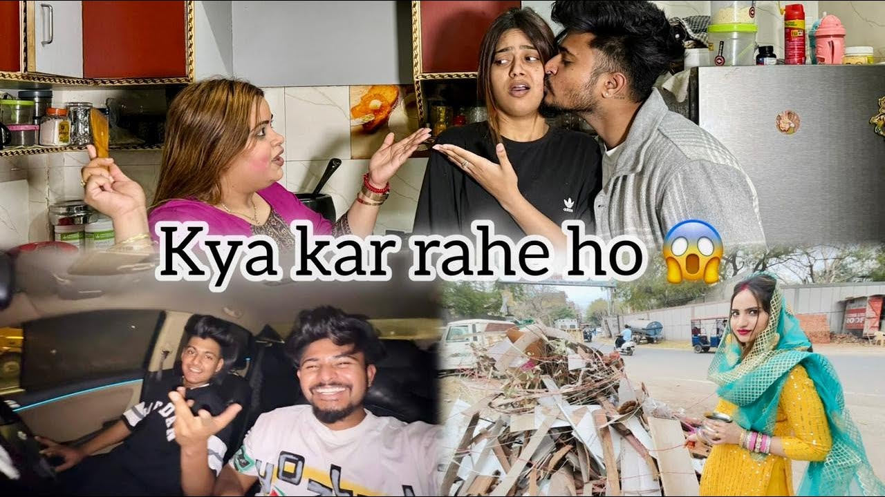 KISSING HER IN FRONT OF FAMILY | YE KYA CHAL RAHA HAI 😱 | EPIC REACTION OF FAMILY 😂