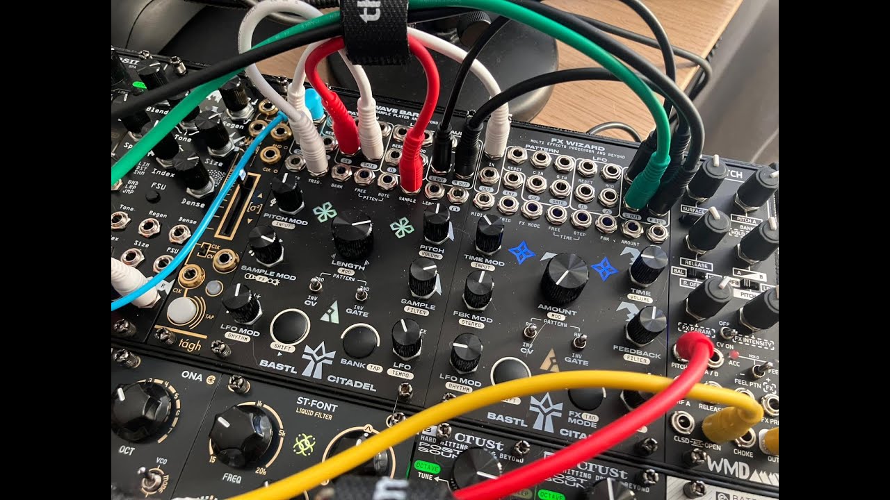 Modular Techno - Jamuary #8 / Bastl Instruments Citadel Wave Bard & Citadel FX Wizard