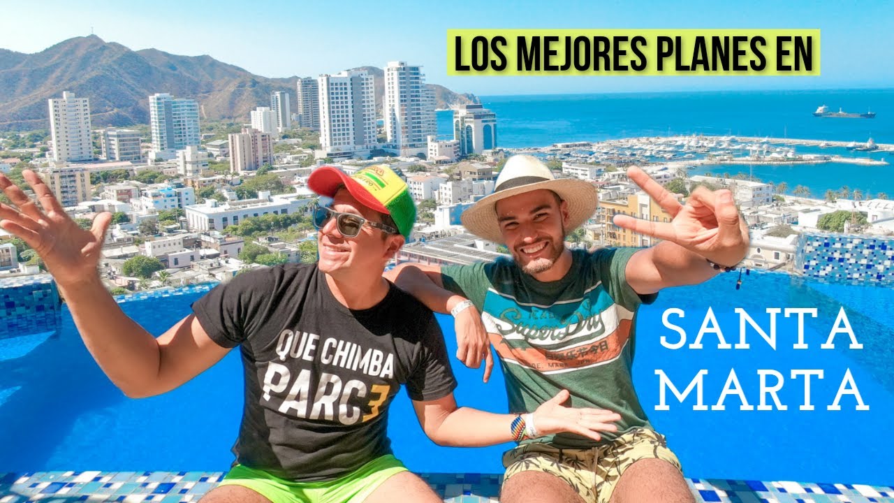 Que hacer en Santa Marta Colombia l  Taganga l la bahía mas linda de América l el rodadero