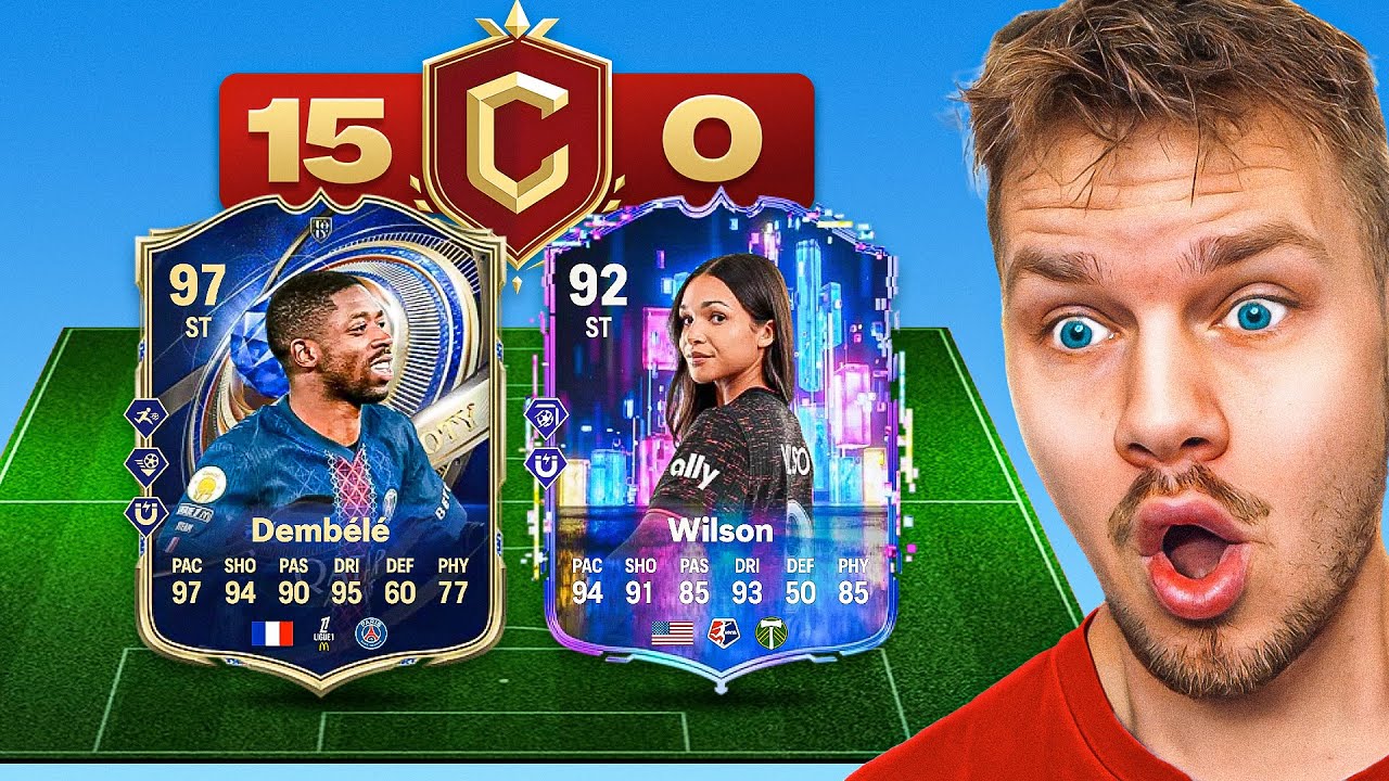Kan jeg gå 15-0 med 97 TOTY Dembele og 92 Wilson?
