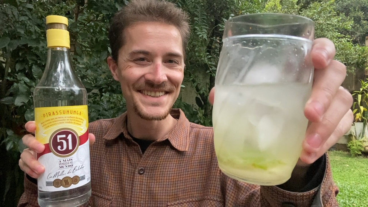 Drinking a Caipirinha for the First Time