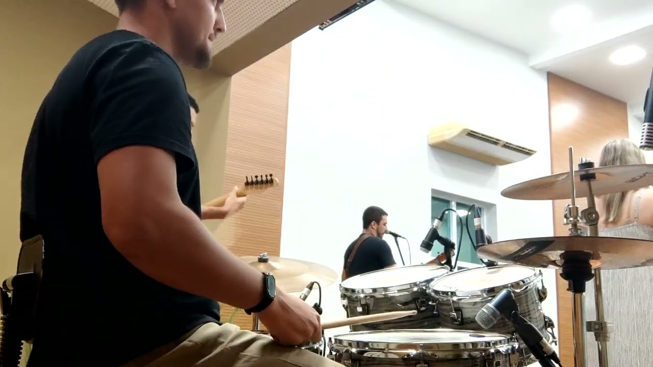 Eu Te Exalto (I Will Exalt You) - Hillsong - Drum Cover IPB Pancas