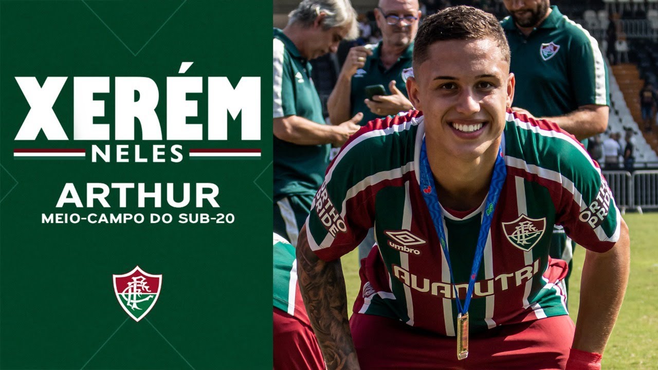CONHEÇA ARTHUR, DO SUB-20: “QUERO FAZER HISTÓRIA COMO O FRED FEZ NO FLUMINENSE”