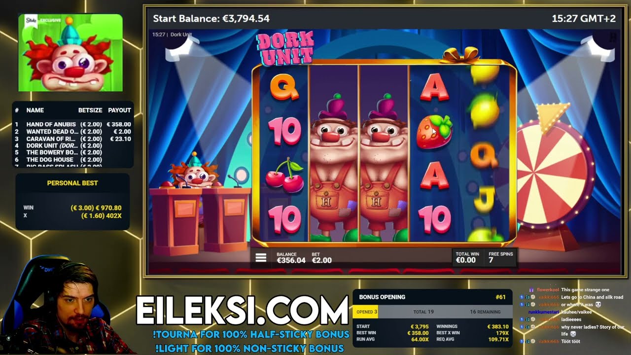 EPIC WIN on DORK UNIT! | (Hacksaw Gaming)