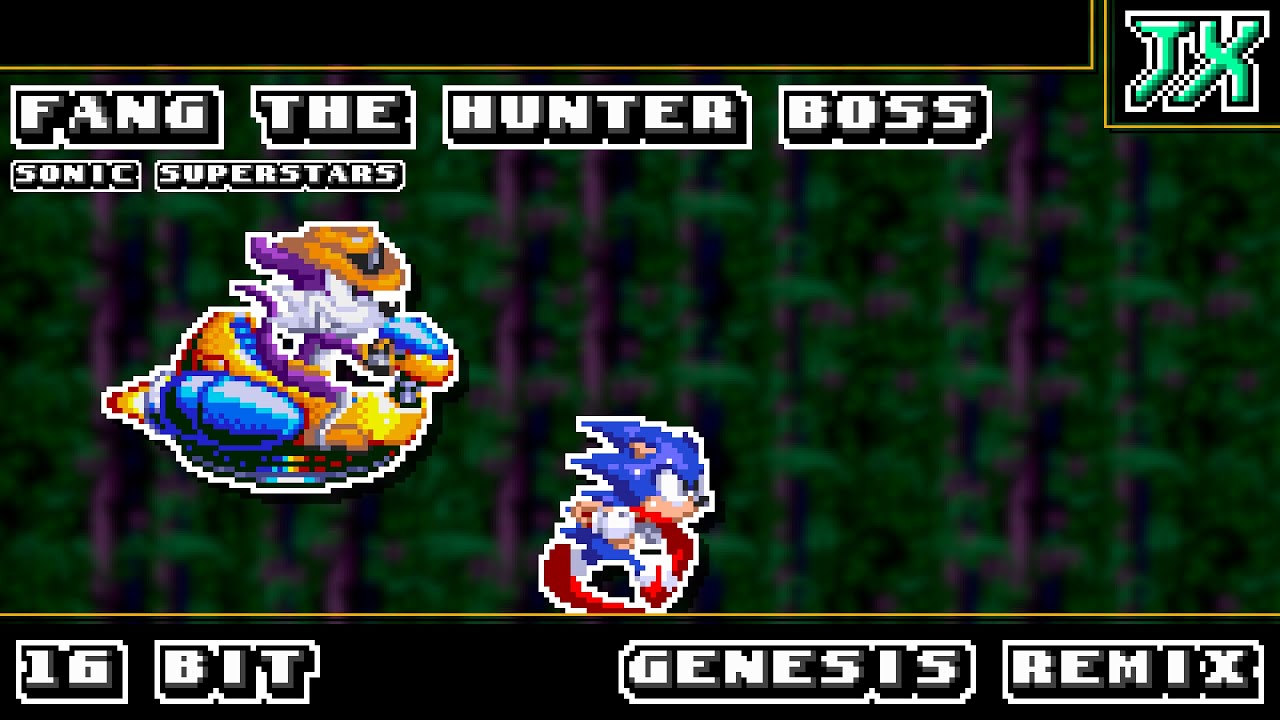 [16-Bit;Genesis]Fang the Hunter Boss - Sonic Superstars