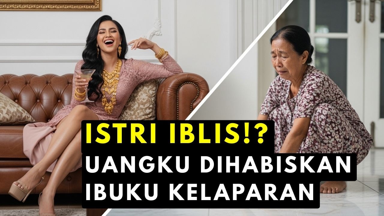 NYAWA IBU DITUKAR TAS MEWAH! Detik-Detik Suami Ngamuk Pergoki Istri Iblis, Karmanya Bikin Merinding!