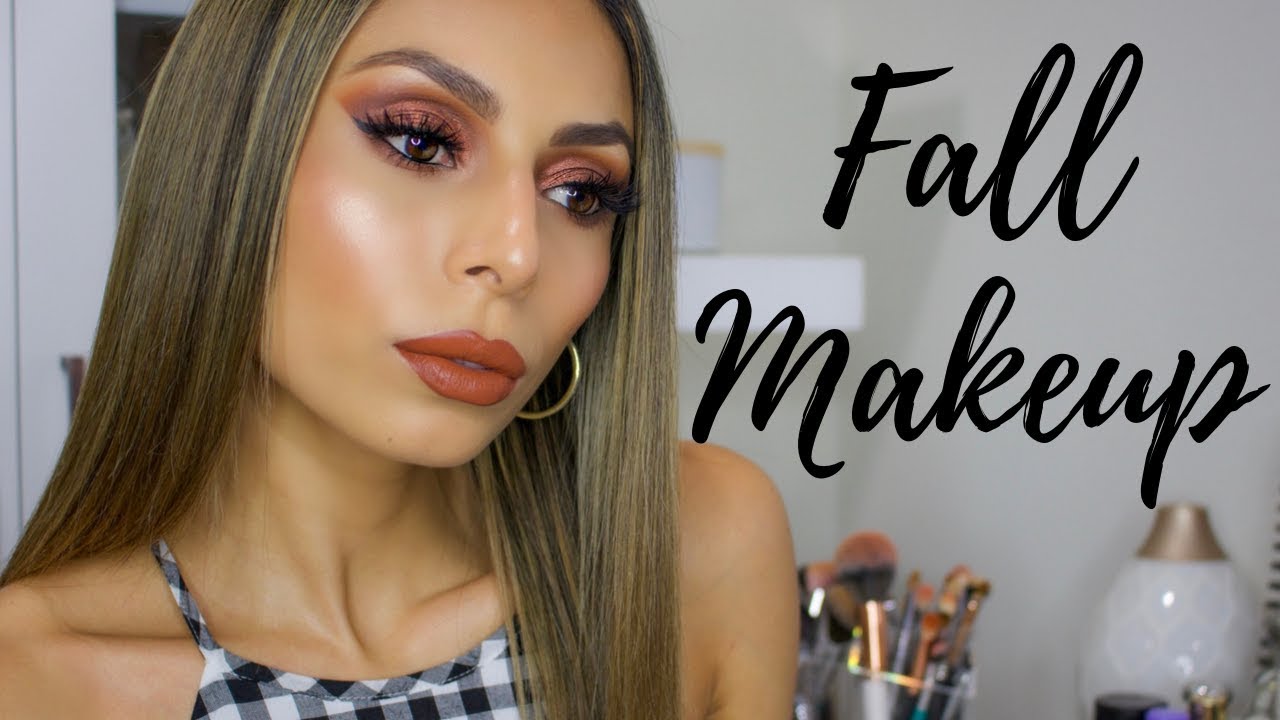 WARM CARAMEL FALL MAKEUP TUTORIAL