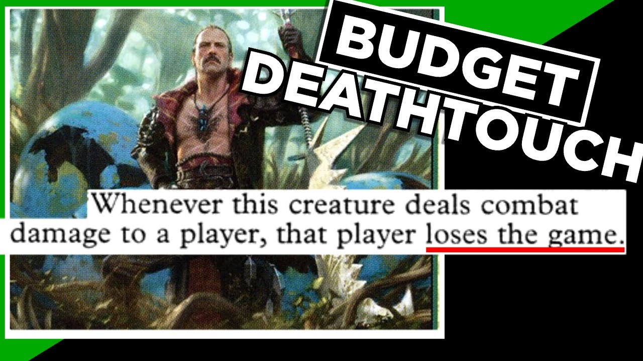 Budget Black Green DEATHTOUCH MTG Commander Deck