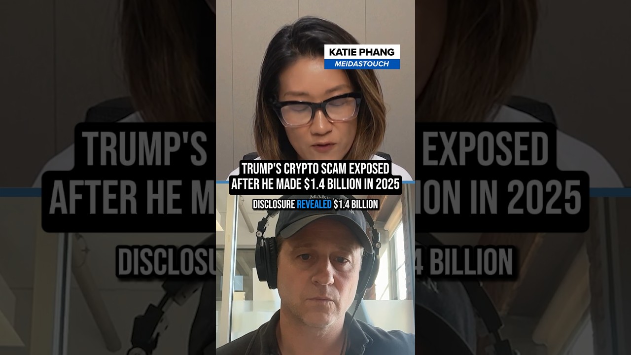 Trump Made $1.4B In CRYPTO In 2025!?!