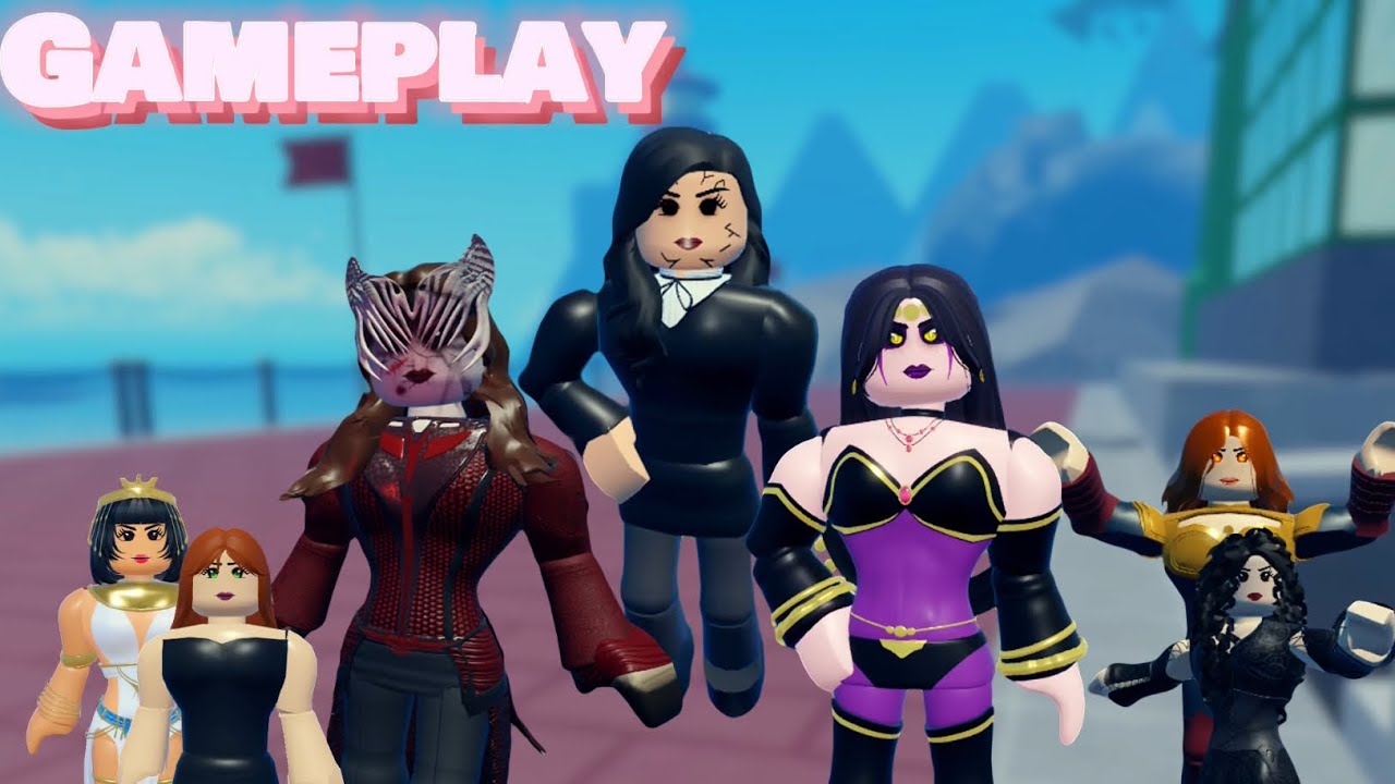 gameplay in heroes online world Roblox 