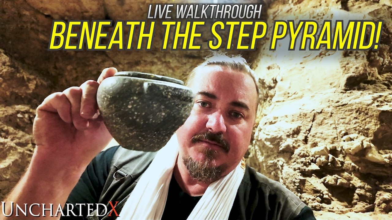 A Candid Look at the Amazing Artifacts Below the Step Pyramid! UnchartedX Live Walkthrough!