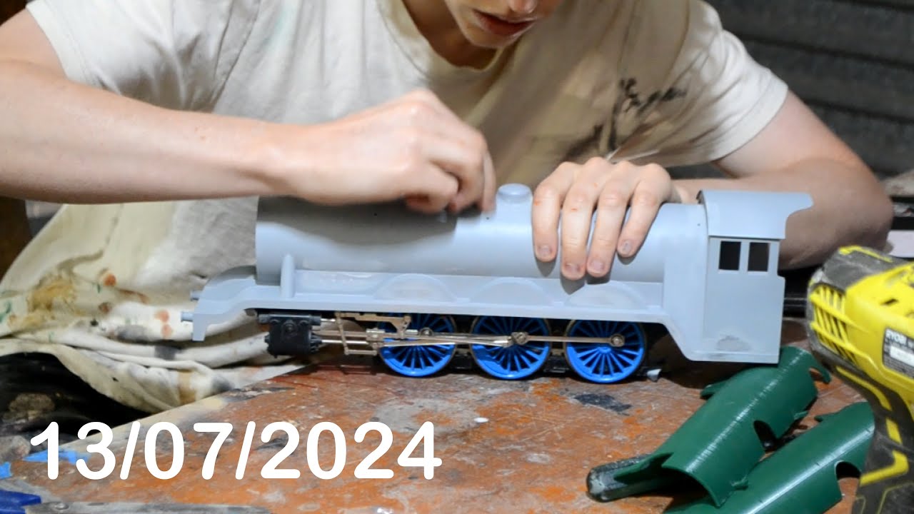 Gauge 1 Gordon Progress -  Covey's Thomas Models  - 13/07/2024