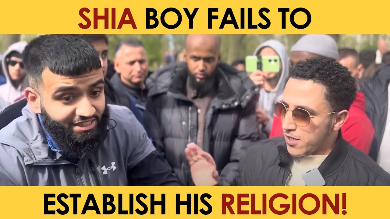 Shia Boy Fails To Establish His Religion! | Speakers Corner