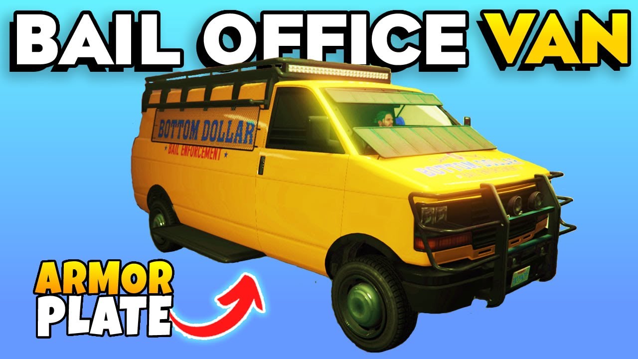 GTA 5 Online How to Customize Bail Enforcement Van with Armor Plating (Bail Office Transport)