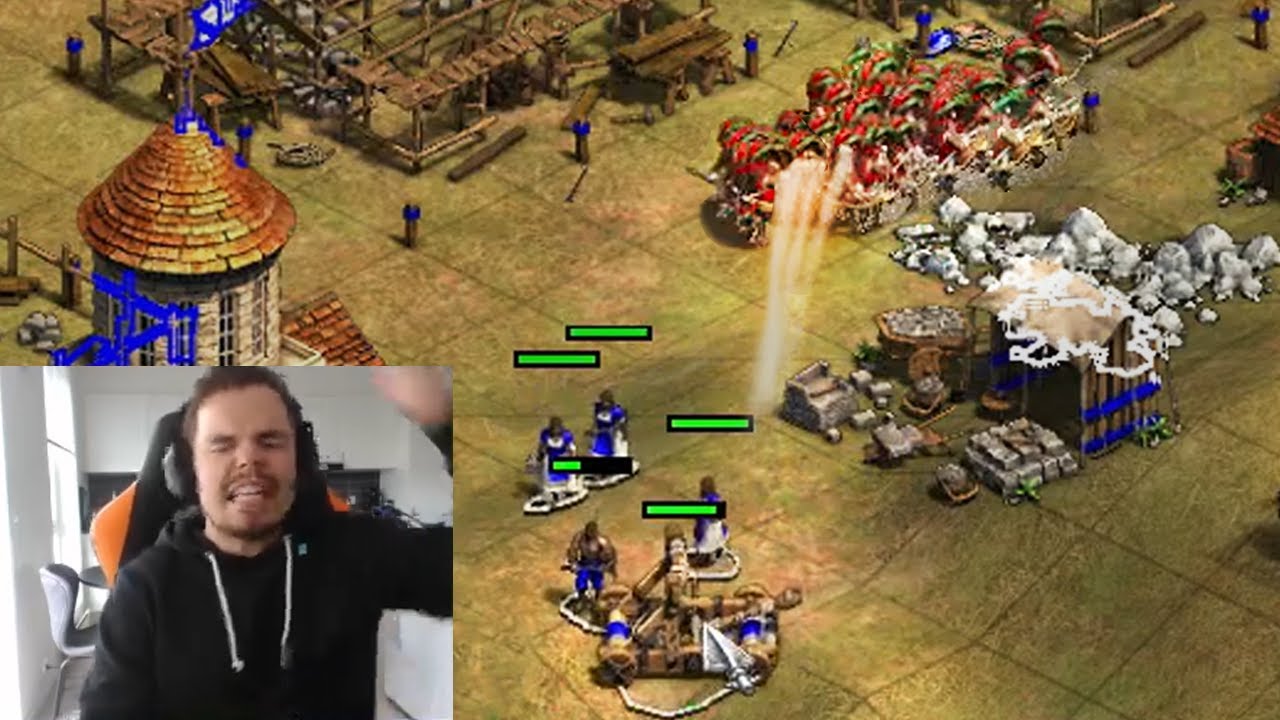 MBL's UNBELIEVABLE SHOT 🤯 AOE2 twitch clips compilation