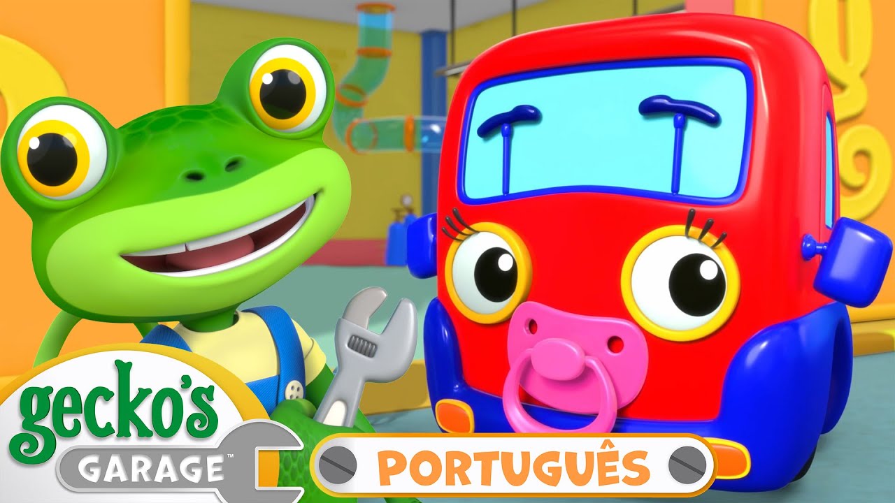 🐸 TODA A PRIMEIRA TEMPORADA! 🐸 | Garagem de Gecko em Português | Vídeos Educativos para Crianças
