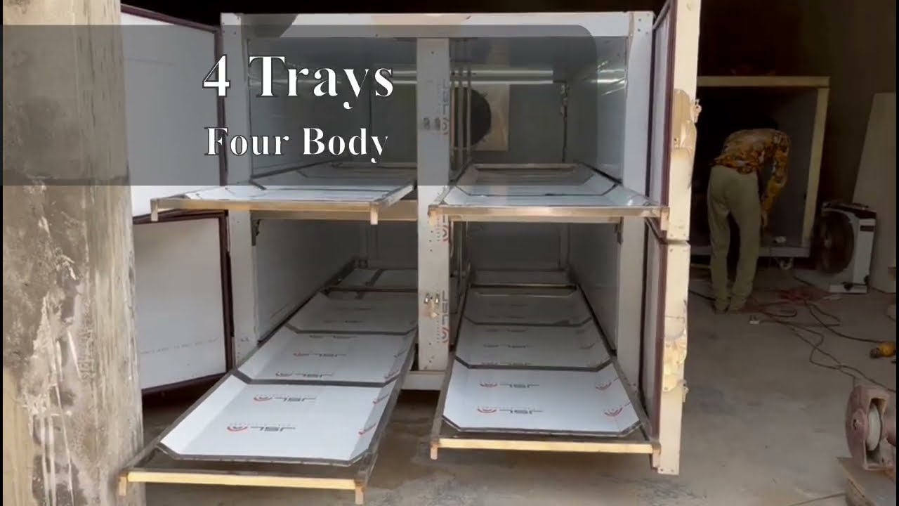 Mortuary Chamber 4 Body  - Dead Body Storage Unit