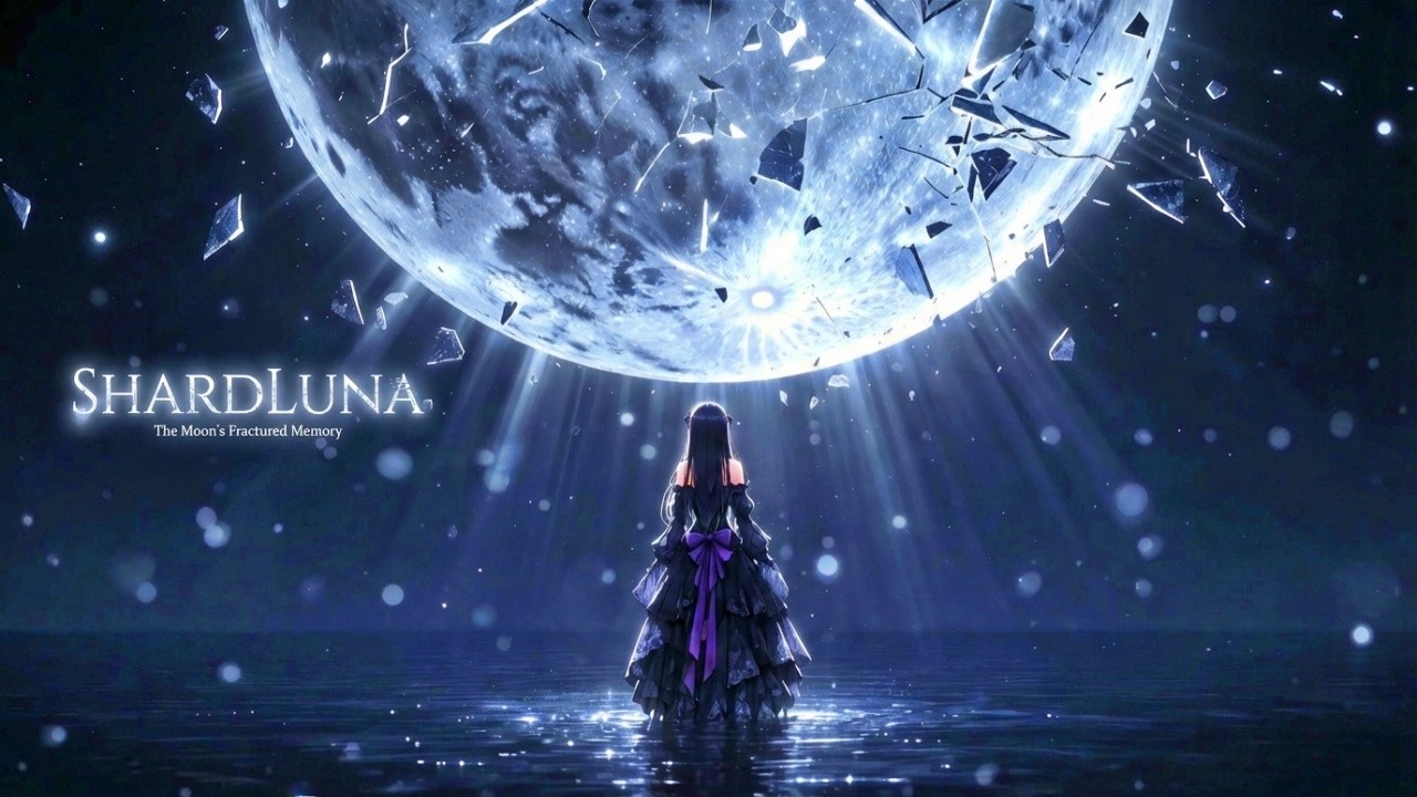 SHARDLUNA | The Moon’s Fractured Memory | Dark Gothic Ambient for Deep Sleep & Study