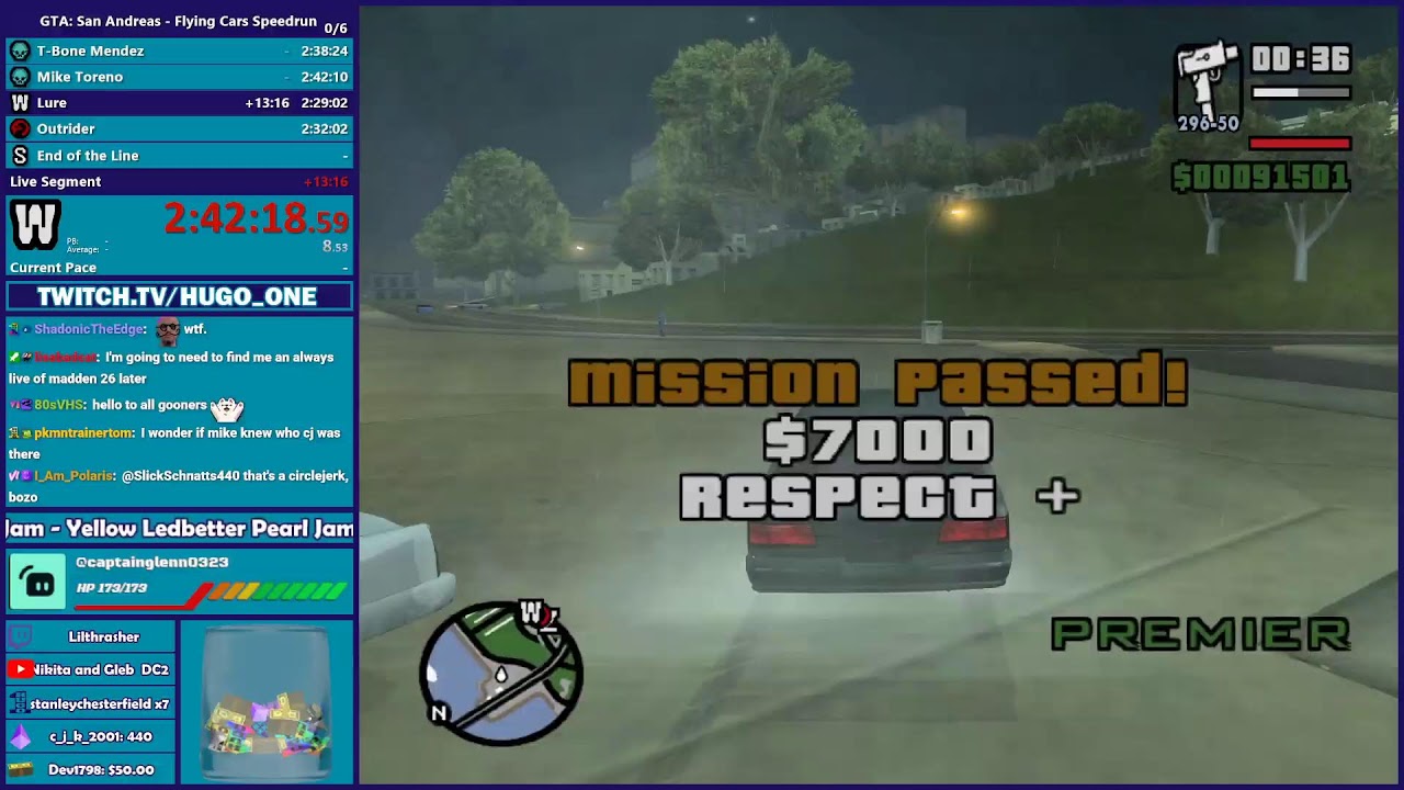 GTA San Andreas Flying Cars Speedrun Part 1