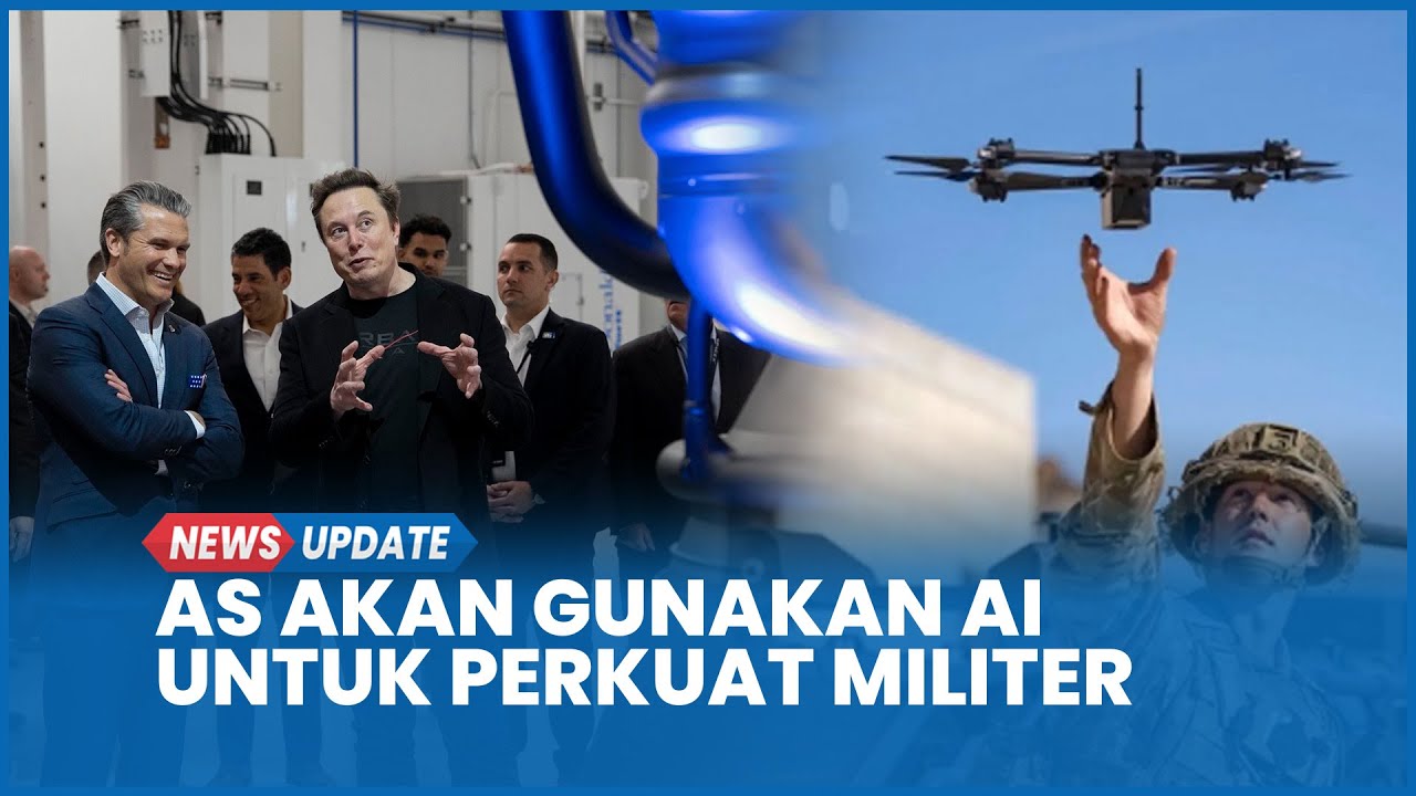 Pentagon Umumkan Strategi AI Perkuat Kekuatan Tempur AS