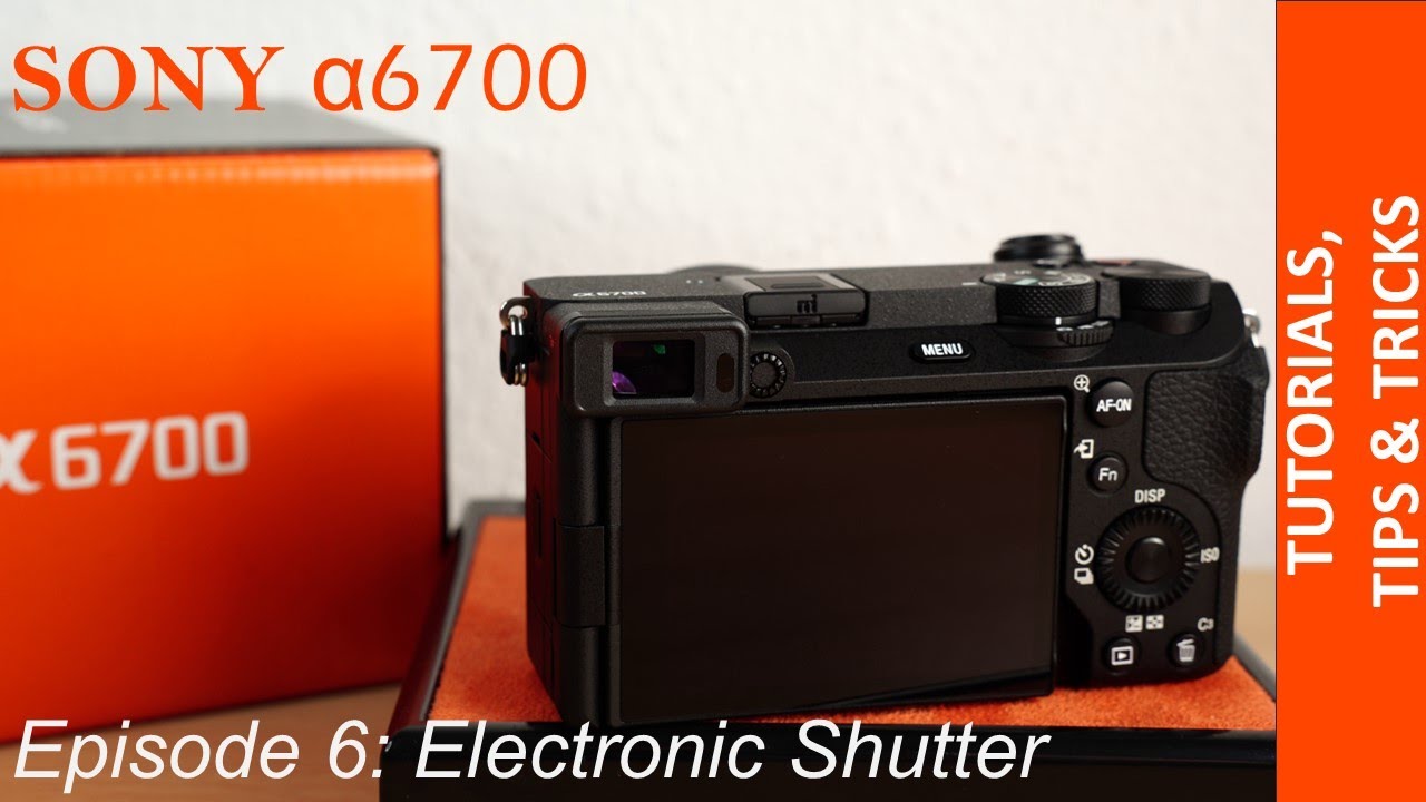 How to activate Silent Shooting / electronic shutter in your Sony Alpha a6700 - Fast & Easy Tutorial
