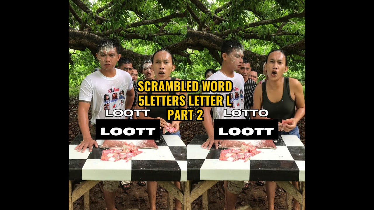 [FULL VIDEO] SCAMBLED WORD 5 LETTERS, LETTER L | ISLA CAMOTES VIBES