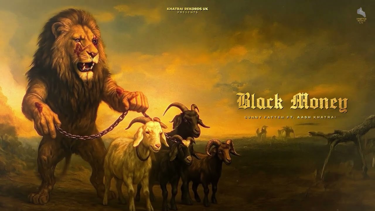 Black Money (Official Visualizer ) Sunny Fatteh ft. Aash Khatrai | Khatrai Rekords UK | Punjabi 2025