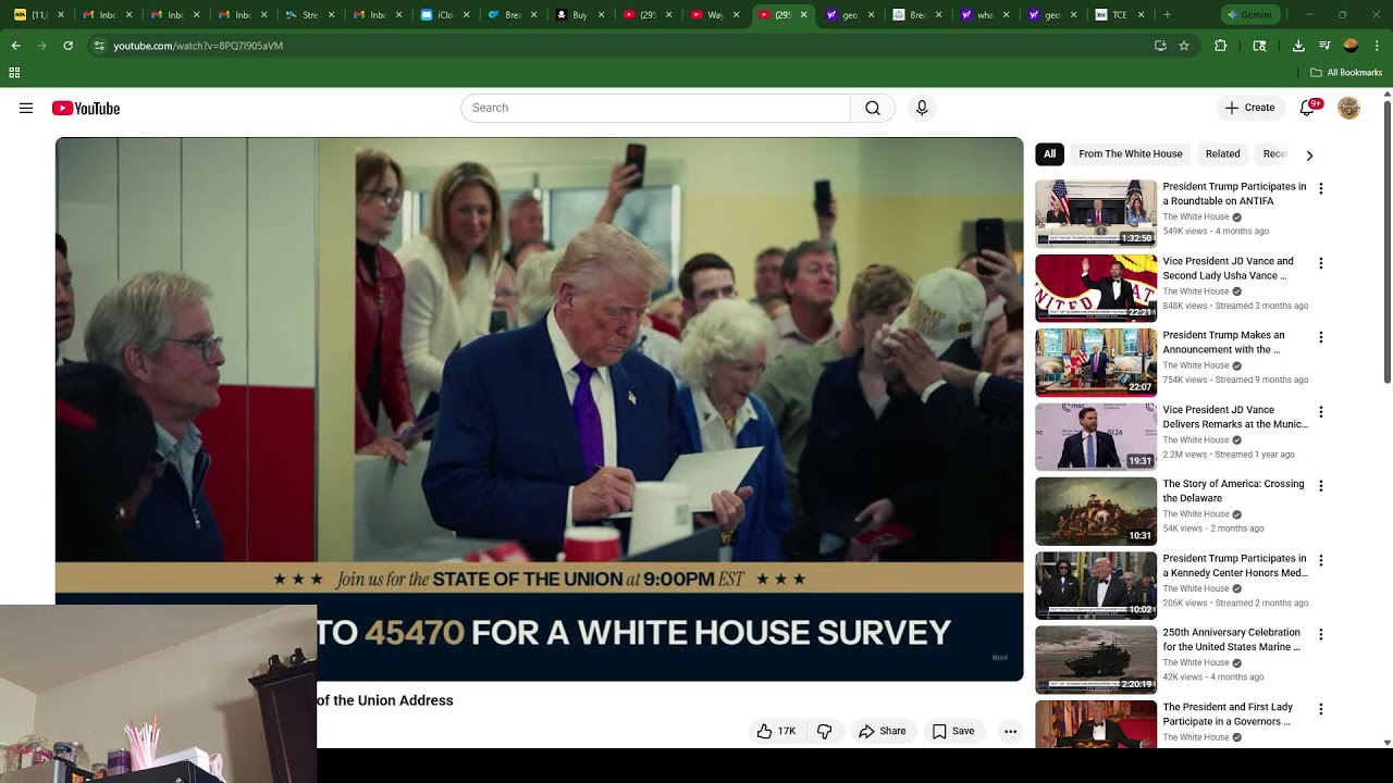 PRESIDENT TRUMP'S STATE OF THE UNION ADDRESS