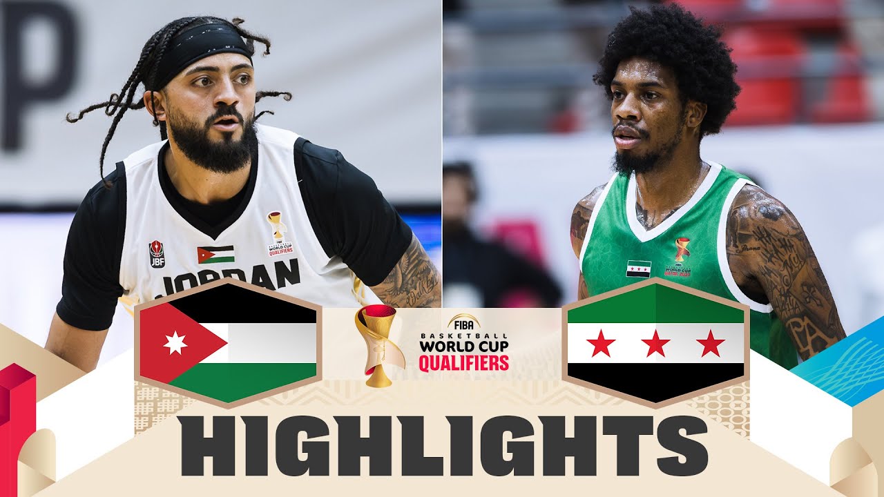 Jordan 🇯🇴 v Syria 🇸🇾 | Highlights | FIBA Basketball World Cup 2027 Asian Qualifiers