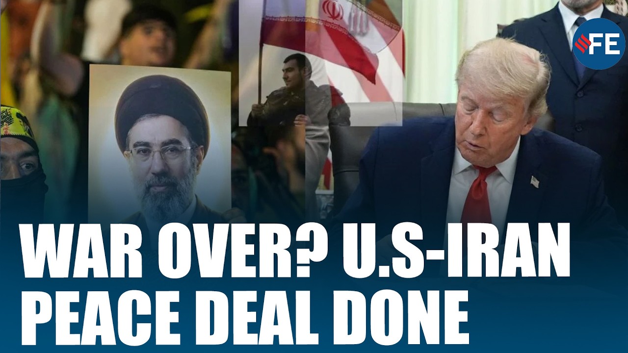 US-Iran War Over?Trump Announces Historic Peace Deal as Strait of Hormuz Reopens and Hostilities End