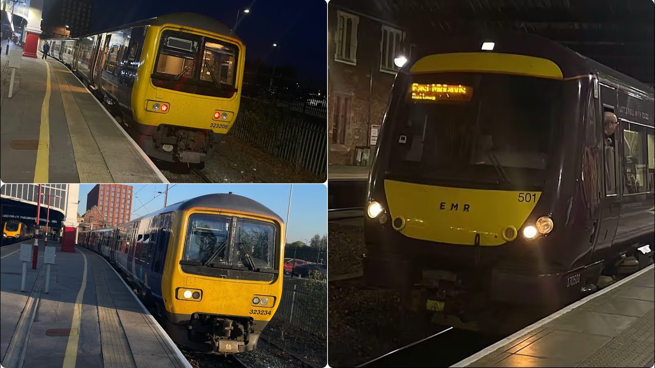 Trains at Stoke on Trent