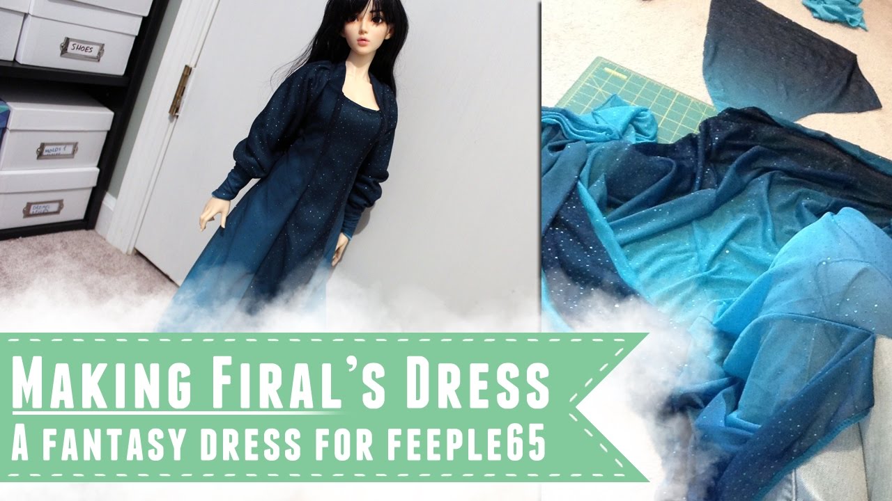 Sewing a fantasy dress for a Fairyland Feeple65