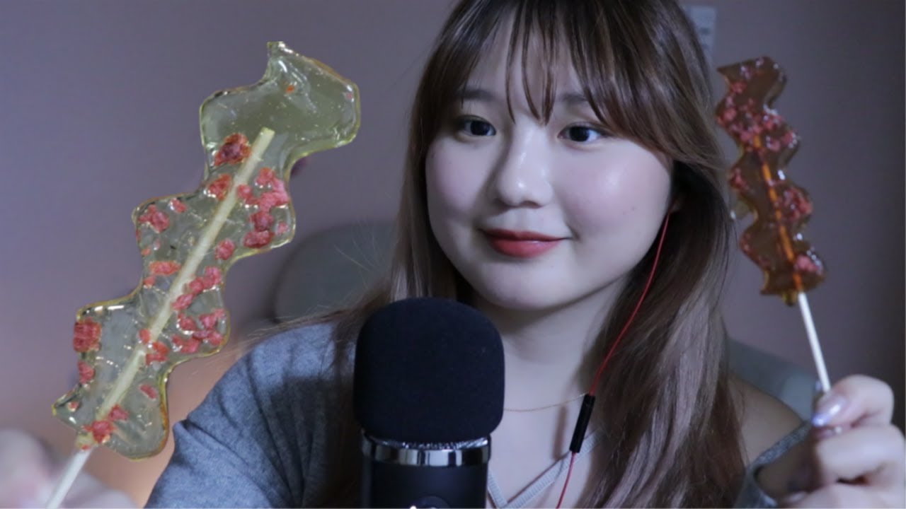 ASMR 베이컨 사탕!😲 기묘한 해외간식🥓