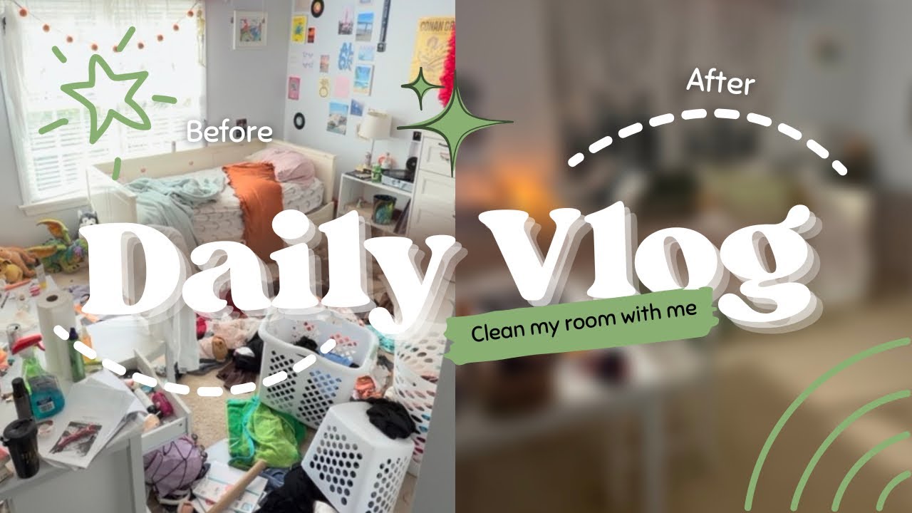 the ULTIMATE room reset ✨🫧 *productive, relaxing, fun!*