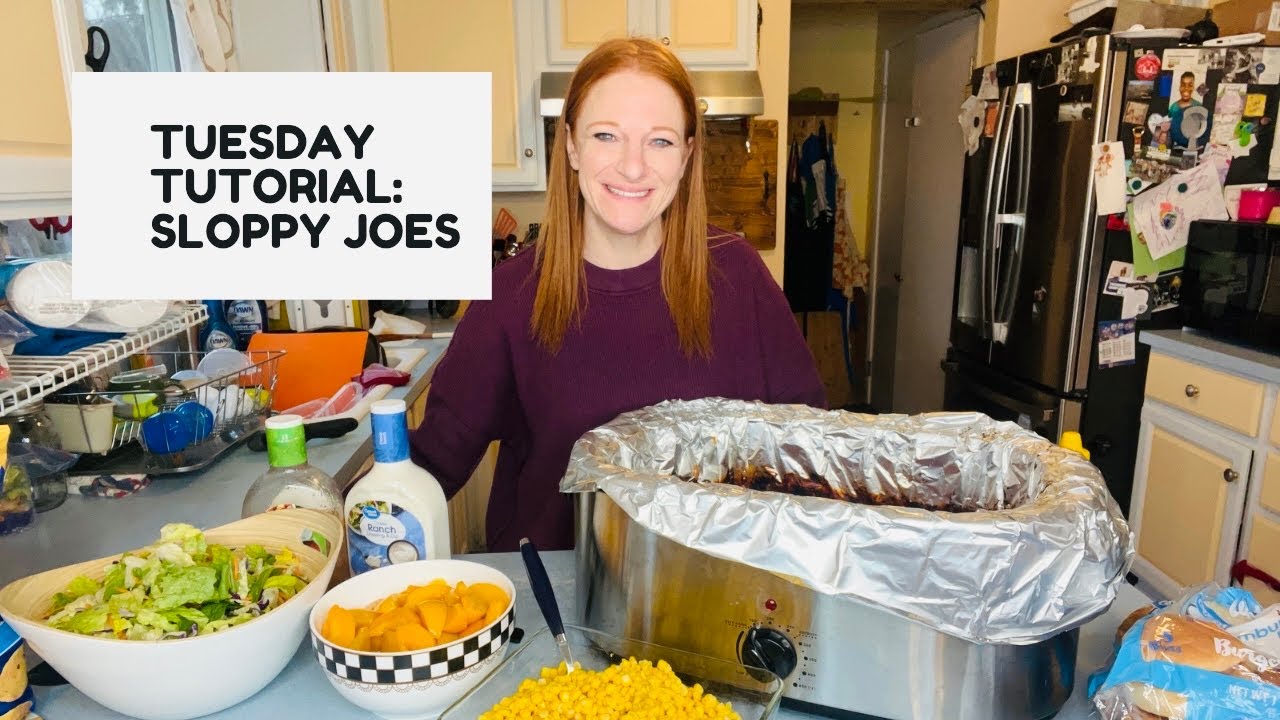 TUESDAY TUTORIAL: SLOPPY JOES