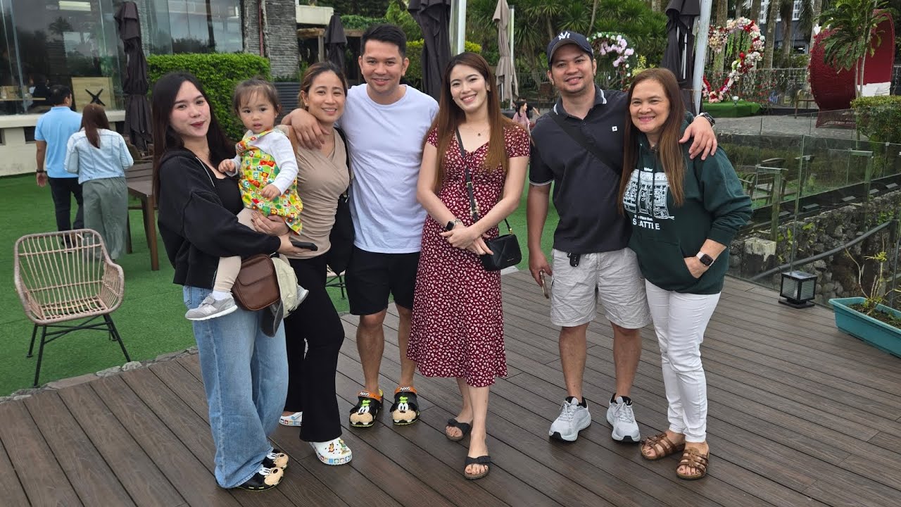 Elilyn family treat in Tagaytay