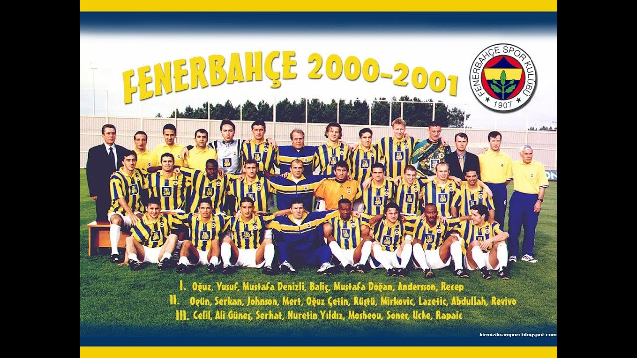 FENERBAHÇE'NİN 2000-2001 SEZONUNDA ATTIĞI GOLLER